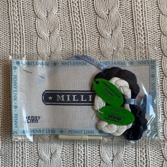PENNY LINN Nantucket Millie’s Sign Needlepoint Kit -  NWT - Picture 2 of 2